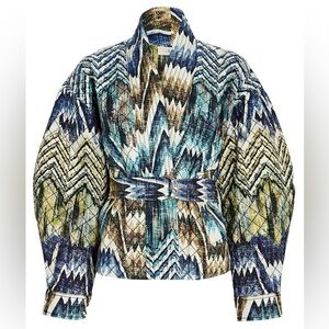 BNWT - CHUFY - Nicola Quilted Kimono Jacket RRP$690 - M/L